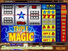 Play Triple Magic Casino Slots at Golden Reef Casino